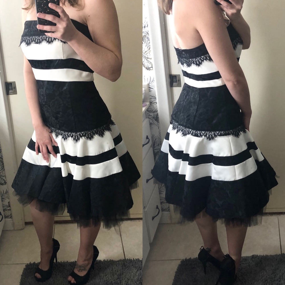 Knee-Length Party Dress